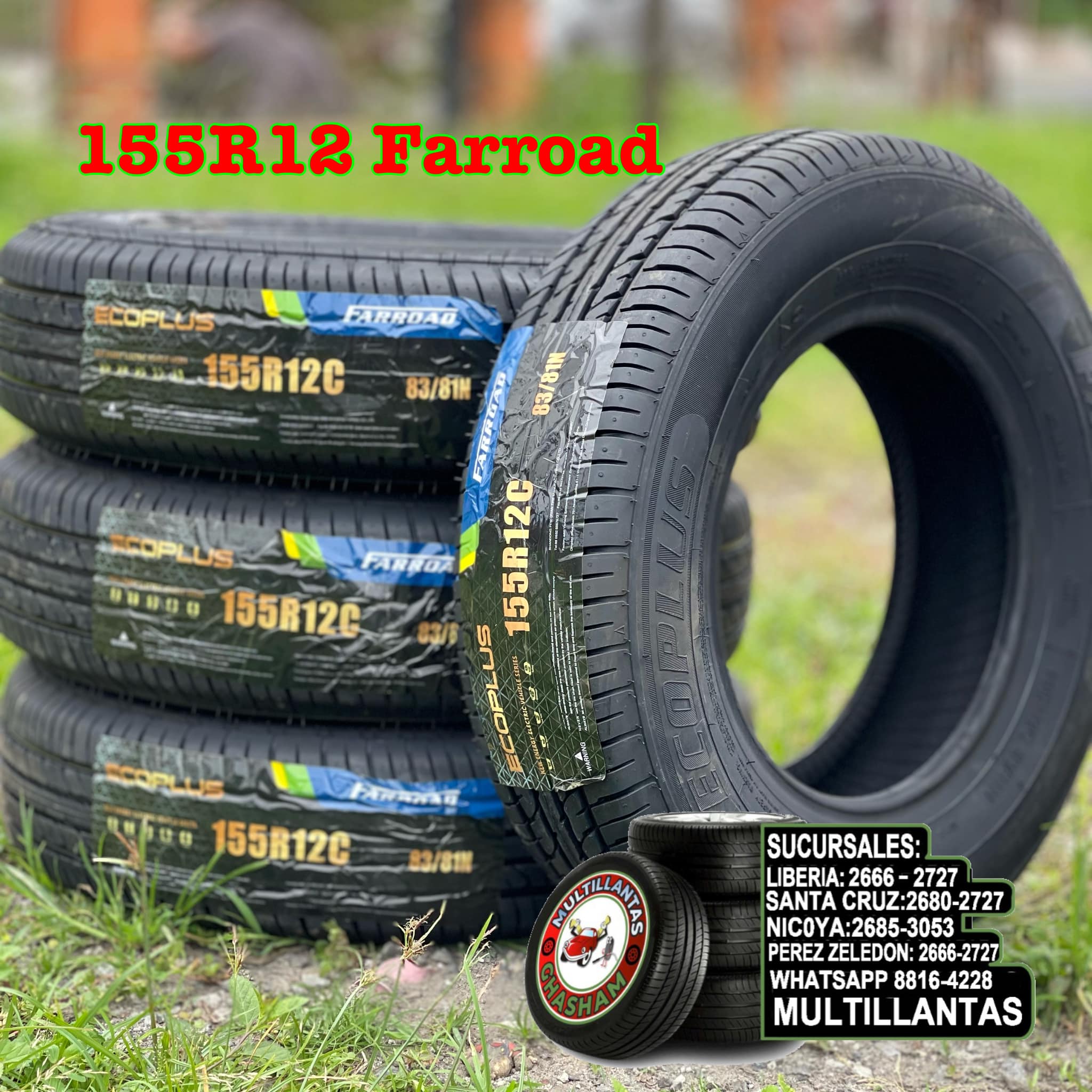 155R12 FARROAD 8 PR